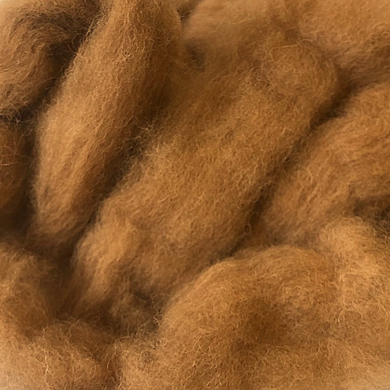50 grams of dehaired guanaco fibre from the Peak District, luxury natural fibre